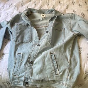 NEW vans boyfriend denim jacket